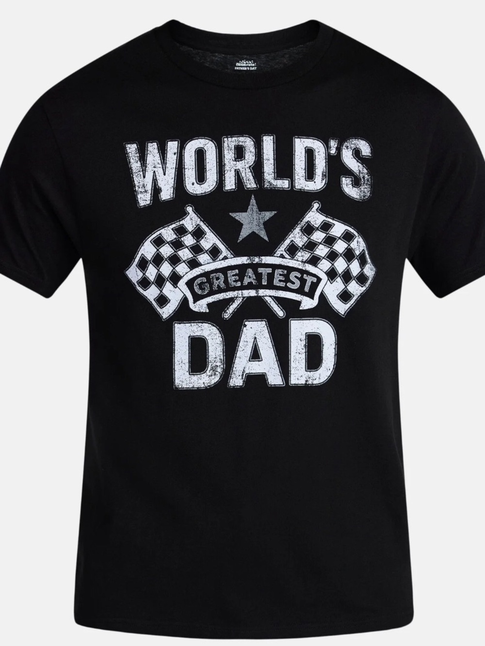 Father's Day Men's Vintage Label Dad Graphic Tee by Way to Celebrate